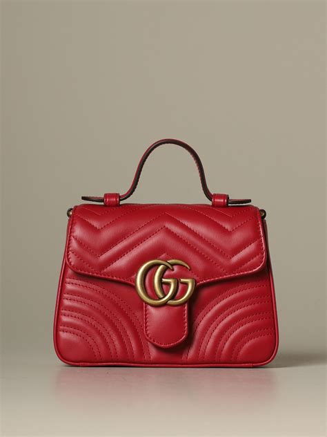 bolsos gucci rojo|Gucci bolso de luxe.